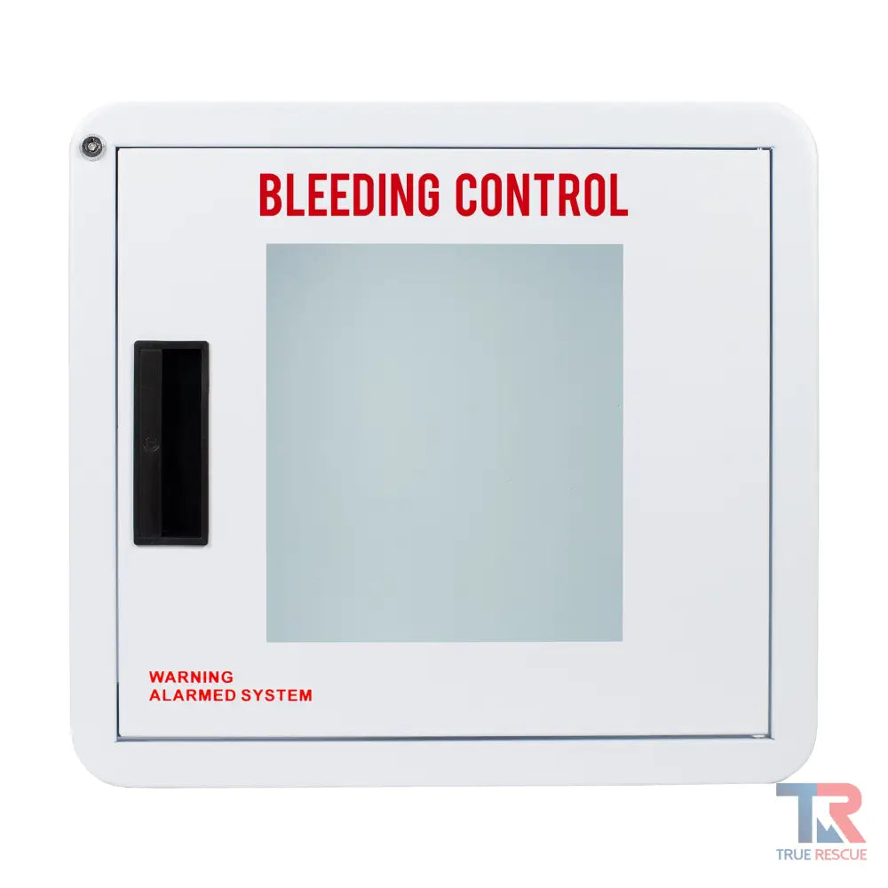 Premium Rounded Bleeding Control Cabinet - Large / Alarmed - Cabinet