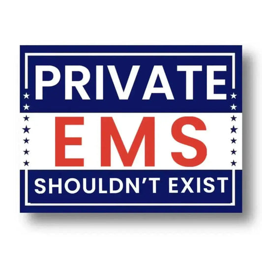 Private EMS sticker - Chief Miller Apparel