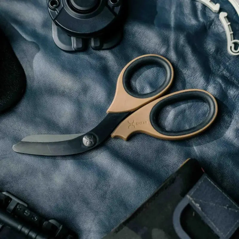 Professional XShear Heavy Duty Trauma Shears with Black Titanium Coated Blades