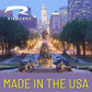 Promotional album cover for Ricochet’s Made in the USA featuring Prime Fire Gear Jacket