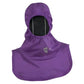 Purple Majestic HALO 360 Hood with extended neck and reflective logo in Nomex Blend