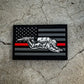 PVC Hero Patch - THIN RED LINE - Accessory