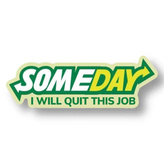 Chief Miller Quit This Job Sticker Apparel