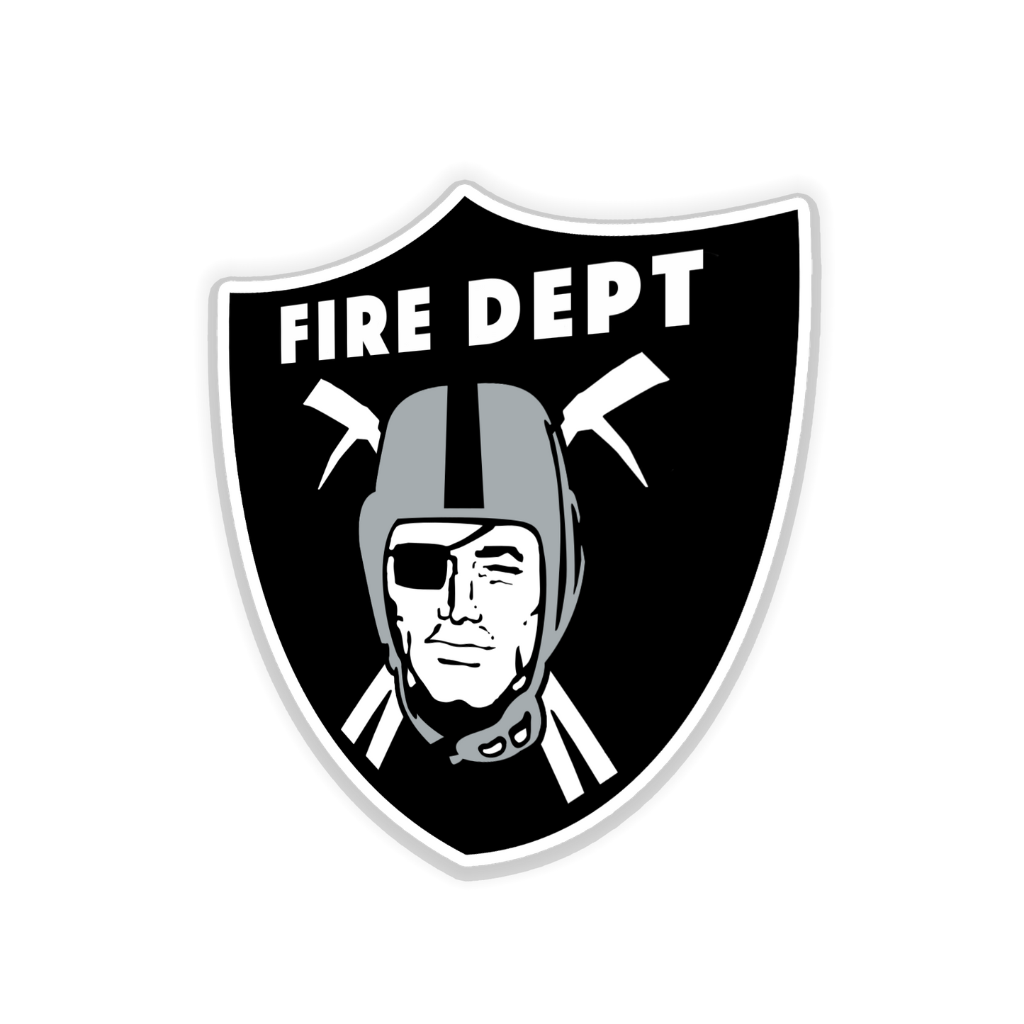 RAIDERS - Helmet Decals