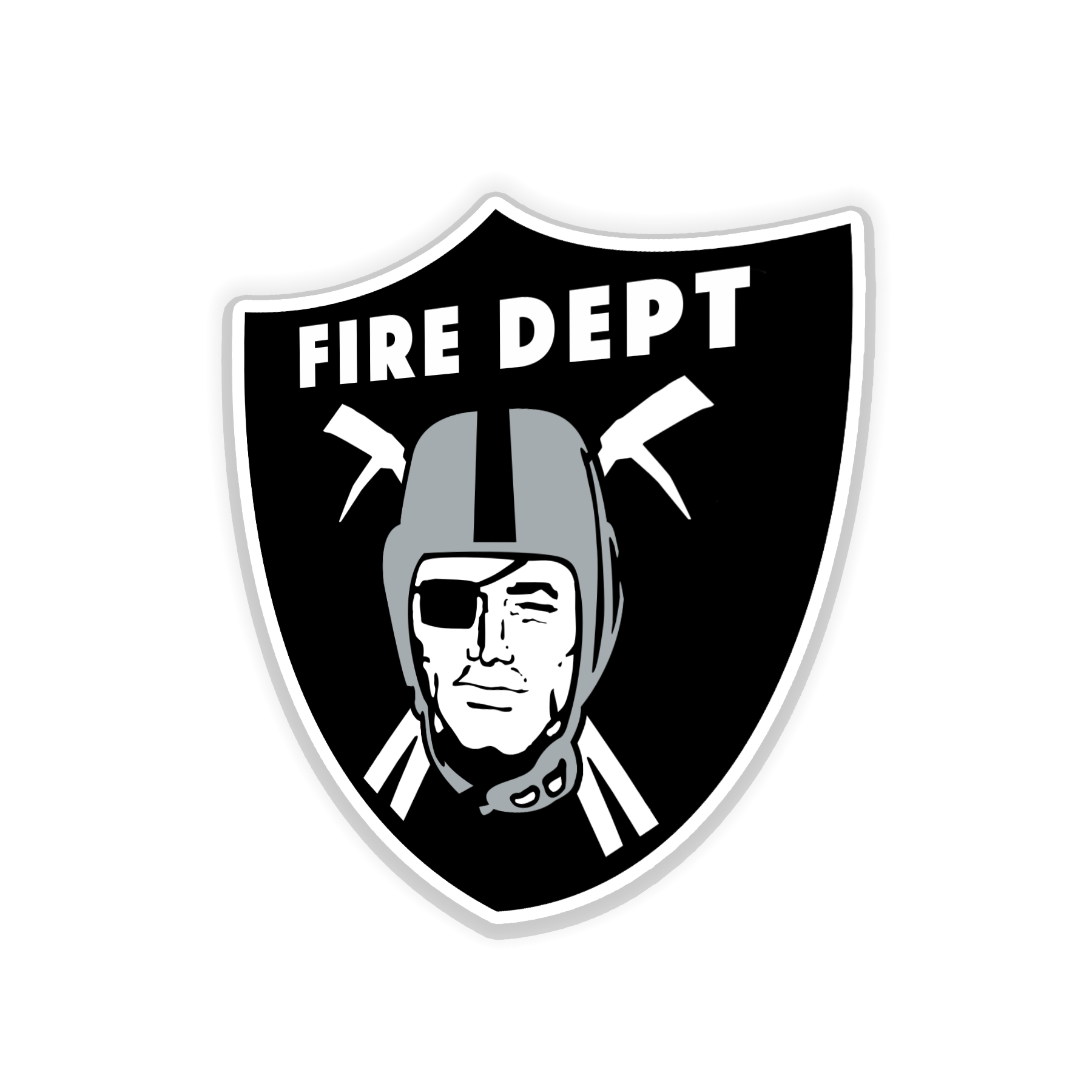 RAIDERS - Helmet Decals