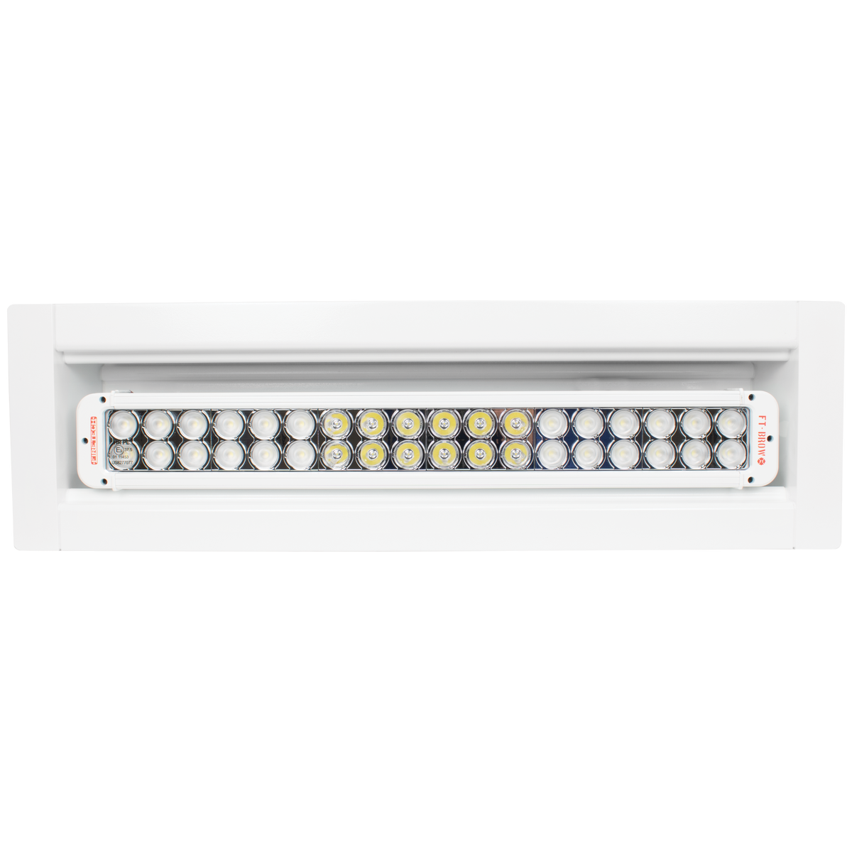 FireTech Recessed 36 LED Double Stack MiniBrow Scene Light