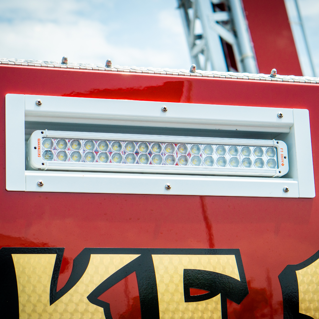 FireTech Recessed 36 LED Double Stack MiniBrow Scene Light