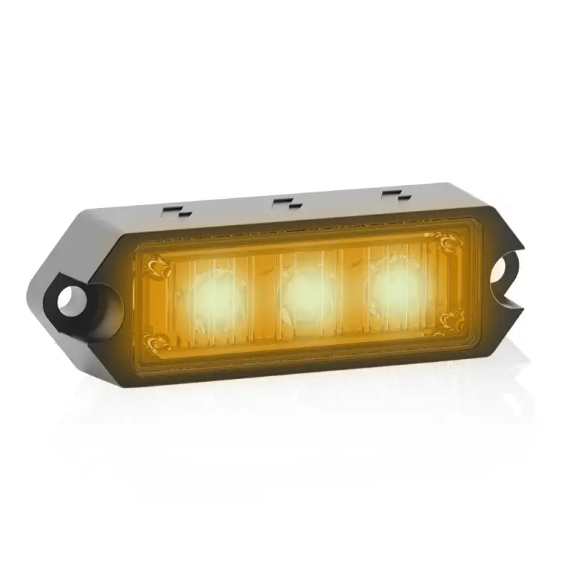 Rectangular amber LED light for UBL G3 Surface Mount LED surface mount installation