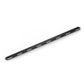 Feniex Quantum rocker panel light with rectangular black bar and silver accents for first responders