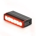 Rectangular black and red LED stick light for Feniex Fusion-S first responders equipment