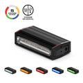 Rectangular LED emergency light from Feniex Q Series featuring serial technology and Q-Link device integration