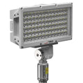 Rectangular LED floodlight on Feniex Torch Pole Light for high visibility and illumination