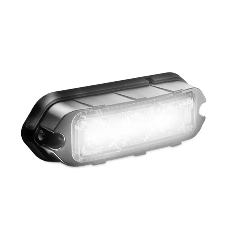 Rectangular LED warning light on Feniex T3 Surface Mount Grille Light for bright safe visibility