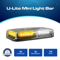 Rectangular U-Lite Mini Light Bar for enhanced visibility and compact illumination