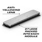 Rectangular LED light bar Feniex Quantum 2.0 49 inch for first responders and firefighters