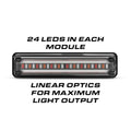 Rectangular LED light module for Feniex Quantum 2.0 interior rear light bar