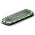 Rectangular green illuminated Feniex Quantum 2.0 27’’ mini light bar for emergency use