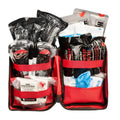 Red Scherber Public Access Bleeding Control Kit with essential trauma supplies