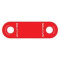 Red bar police doorjamm opener with POLICE text for first responders in 6 colors
