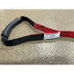 Red and black nylon Rescue Strap with Handle - FFSHRS-R56 for a secure grip