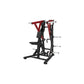 Red and black weight lifting machine for firefighters, police, and first responders training