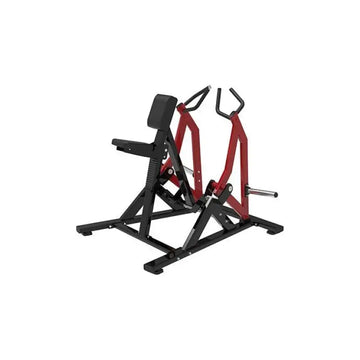 Red and black SFE Iso-Lateral Rowing Machine for effective iso-lateral rowing workouts