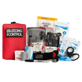 Red Scherber Public Access Bleeding Control Kit with emergency trauma supplies