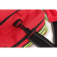 Red duffel bag with black straps for Scherber Basic Responder Trauma Kit - Fully Stocked