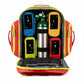 Red Scherber Ultimate First Responder Trauma O2 Backpack with compartments and oxygen tank