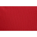 Red woven fabric of Deluxe Step-In Firefighter Gear Bag with Maltese Cross design