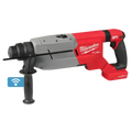 Red and gray Milwaukee 2916-20 M18 FUEL D-Handle Rotary Hammer with WiFi connectivity