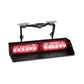 Red LED emergency dash light with suction cup mount for U-Lite 2X Dash, ideal for first responders