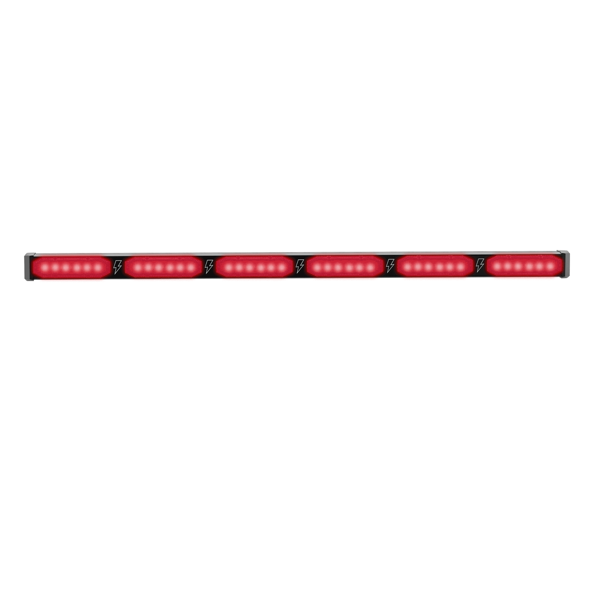 Red LED light bar on UBL U-Lite 600 Dual Color Stick Light for versatile lighting