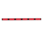 Red LED light bar on UBL U-Lite 600 Stick Light for first responders and emergency use
