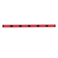 Red LED light bar on UBL U-Lite 600 Stick Light for first responders and emergency use