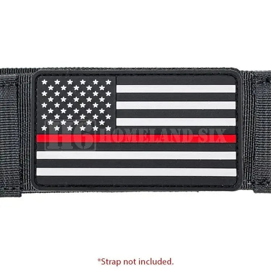 Chief Miller Red Line American Flag Patch Apparel