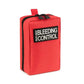 Red Scherber Public Access Bleeding Control Kit with black zipper and label for trauma care