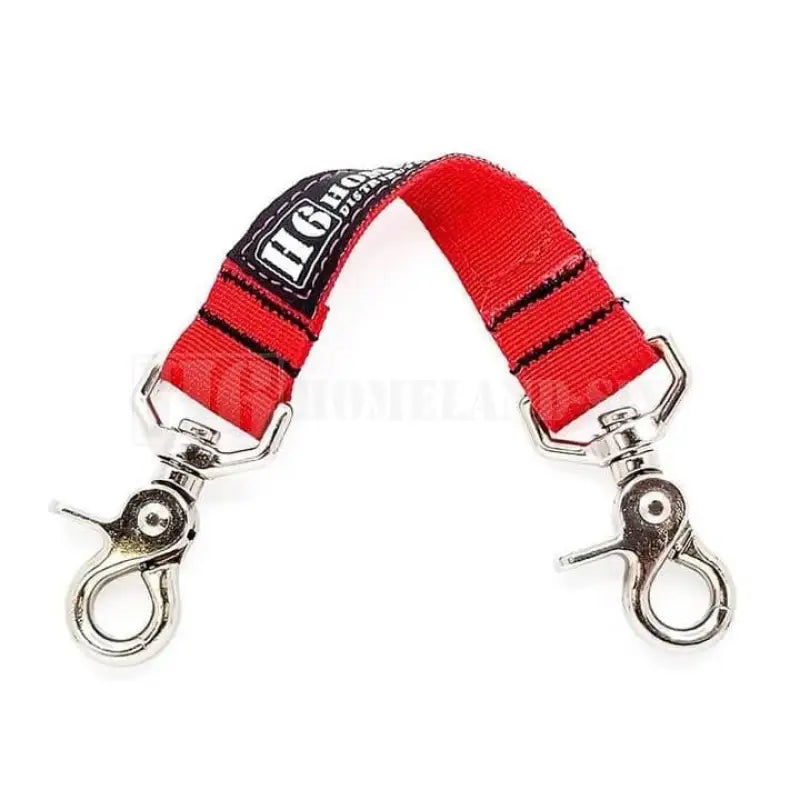 Red nylon strap with metal swivel clips for H6 Frontline Radio Strap Kit Inferno Series