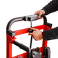 Red stair climbing hand truck dolly for Easy Transport | LINE2design-USA Electric Stair Climbing Hand Truck