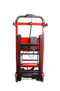 Red stair climbing hand truck dolly for easy transport - LINE2design-USA Electric Hand Truck