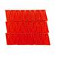 Red triangular geometric pattern for Firefighter Door Stopper Safety Wedge Pack Door