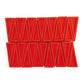 Red triangular segments creating a geometric pattern for Firefighter Door Stoper safety