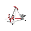Red and white SFE Standing T-Bar Row machine for effective T-Bar row workouts