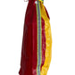 Red and yellow rescue bag with reflective stripe for ElkHart Brass firefighting nozzle cover