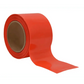 Bright red roll of WOD Barricade Flagging Tape for hazardous areas and construction zones BRC