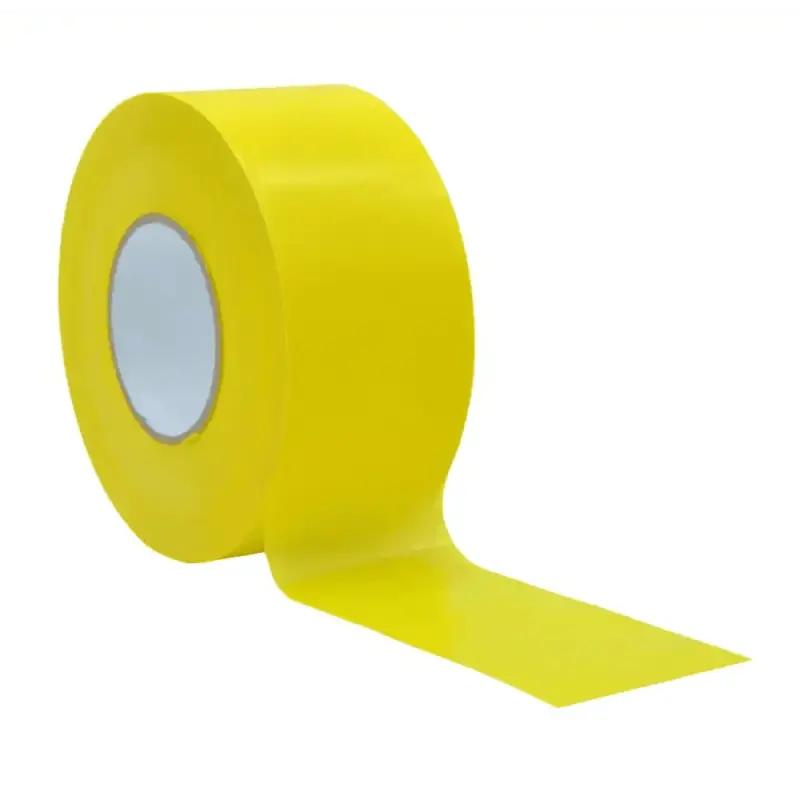 Bright yellow roll of WOD barricade flagging tape for safety in construction zones BRC