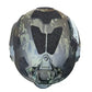 Military-style RT2 Ballistic High Cut Helmet with camouflage pattern and mesh ventilation