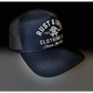 Rust & Iron Black Traditional Logo Dirtbag Hat - Chief Miller Apparel