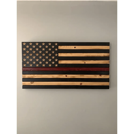 Chief Miller Rustic Thin Red Line/ Blue Line Apparel