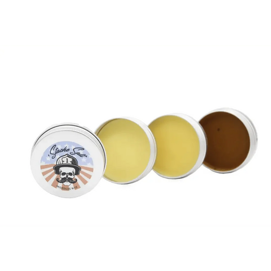 Chief Miller Moustache Wax Sampler Pack - All 3 Holds Mustache & Beard Wax Apparel